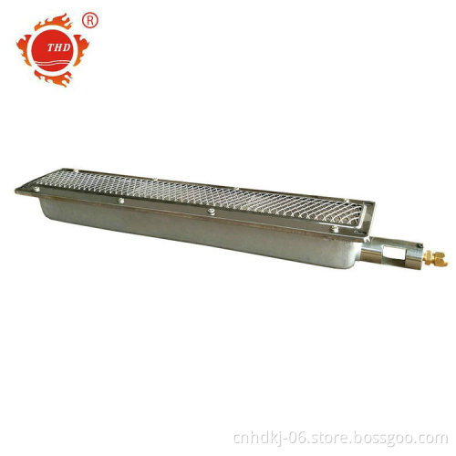 9030 btu/hour Infrared aluminum gas burner for barbecue machine